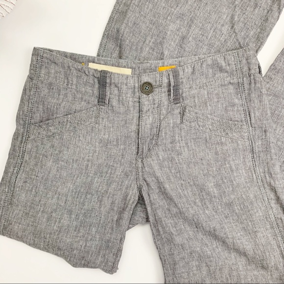 PILCRO AND THE LETTERPRESS Women's Linen Pants 0 - Picture 4 of 7